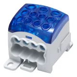 SUB 270 Universal distribution block Al/Cu 82070 SIMBLOCK blue