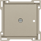 Finishing set for a 1-channel flush-mounting RF receiver with single-p