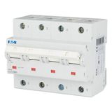 Miniature circuit breaker (MCB), 50A, 4p, C-Char, AC