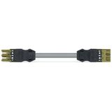 pre-assembled connecting cable Eca Socket/open-ended black