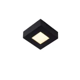 BRICE-LED Ceiling L Dimmable 8W Square IP44 Black