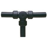 AR16X3/T/BL T-PIECE 3X16 BLK