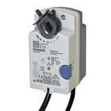 GSD346.1A - Rotary air damper actuators, AC 240 V, 2 Nm, 30 s, 2 auxiliary switches