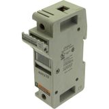 Fuse-holder, low voltage, 30 A, AC 600 V, DC 600 V, UL Class J, 33 x 72 x 117 mm, 1P, UL, CSA