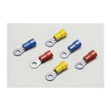 Insulated ring terminal, pitch M12, 40mm, yelow