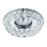 Ilux Round Crystal LED Recessed Light GU10