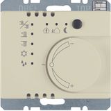 Thermostat with push-button interface, Arsys, white glossy
