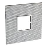 American and South African standard plate Arteor square version 2 modules for 4''x4'' box - signature cube