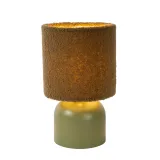 WOOLLY Table lamp-Green-Ø16-1xE14-40W-Cotton