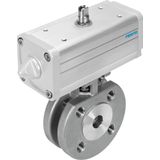 VZBC-50-FF-40-22-F0507-V4V4T-PP106-R-90-C Ball valve actuator unit