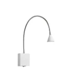 BUDDY Wall Light LED 3W flex L54 (8x8x2,5cm) White