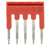 10-pole conn. comb 3.5 mm, red
