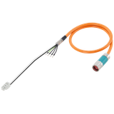 power cable type: 6FX5002-5CF10 pre-assembled 4x 1.5 C, SPEED-CONNECT Sz....6FX5002-5CF10-1AF0