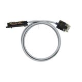 PLC-wire, Digital signals, 24-pole, Cable LiYY, 3 m, 0.25 mm²