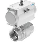 VZBM-A-1/4"-RP-40-D-2-B2-PB20 Ball valve actuator unit