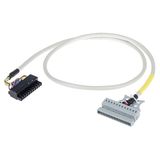 System cable for Schneider Modicon TM3 8 digital inputs for higher vol