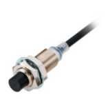 Proximity sensor, inductive, brass-nickel, M12, non-shielded, 10 mm, N E2E 8377B