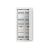 CU27V ComfortLine Compact distribution board, Flush mounting, 168 SU, Isolated (Class II), IP30, Rows: 7, 1164 mm x 615 mm x 125 mm