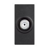 CLASSIA - COAXIAL SAT SOCKET F-TYPE BLACK