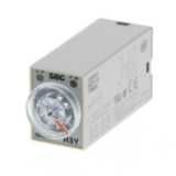 Timer, plug-in, 14-pin, on-delay, 4PDT,  100-120 VAC Supply voltage, 1 H3Y 6139G