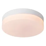 BISKIT Flush ceilin. Bathr.-White-Ø23-LED-12W