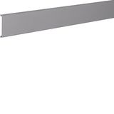Lid made of PVC for slotted panel trunking LKG 50mm stone grey