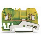 2-conductor ground terminal block 1.5 mm² center marking green-yellow