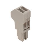 Plug (terminal), Screw connection, 2.5 mm², 500 V, 24 A, Number of pol