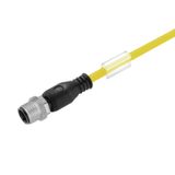 Sensor-actuator Cable (assembled), One end without connector, M12, Num