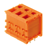 PCB terminal, 7.62 mm, Number of poles: 4, Conductor outlet direction: