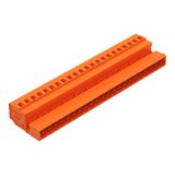 1-conductor male connector CAGE CLAMP® 2.5 mm² orange