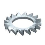 SWS M6 G  Fan washer, M6, Steel, St, galvanized, DIN EN 12329