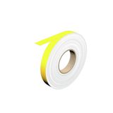 Device marking, Endless, Self-adhesive, 30000 x Vinyl film, yellow