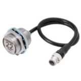 Proximity sensor, inductive, full metal stainless steel 303 M30, shiel E2EW0380F