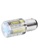 LED, Base BA 15d, clear, 115 V AC, ...