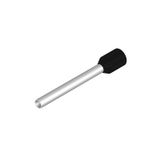 Wire end ferrule, Standard, 1.5 mm², Stripping length: 20 mm, black