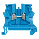 Terminal block Viking 3 - screw - 1 connect - 1 entry/1 outlet - pitch 12 - blue