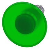 Illuminated mushroom pushbutton, 22 mm, round, metal, shiny, green, 60  3SU1051-1CA40-0AA0-Z Y12