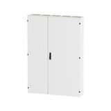 Floor-standing distribution board EMC2 empty, IP55, protection class II, HxWxD=1850x1300x270mm, white (RAL 9016)
