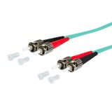 OpDAT patch cord 2xST/2xST OM3, 3.0 m