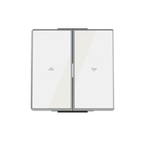 8544 CB Rocker for blind switch/push-button - White Glass for Venetian blind Two-part rocker White - Sky Niessen