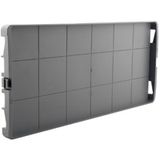 Plain faceplate - for PLEXO³ cabinets - for 18 module cabinets
