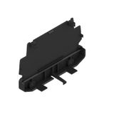 End plate, IP20 in installed state, PA 66, black, Width: 27.2 mm