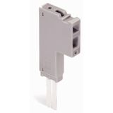 Power tap for 35 mm² high-current tbs Module width 8 mm gray