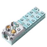 SIMATIC DP, basic module BM 142 ET 200ECO: 16 DO 24 V DC/0.5A, 8xM12, Duplicate  6ES7142-3BH00-0XA0