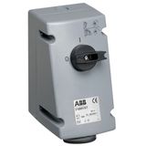 ABB520MI5WN Industrial Switched Interlocked Socket Outlet UL/CSA
