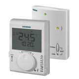 RDJ100RF/SET - Room thermostat radio frequency set with 24-hour time switch (transmitter and receiver)