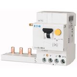 Residual-current circuit breaker trip block for PLS. 63A, 4 p, 100mA, type A