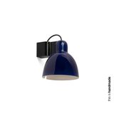 VENICE WALL LAMP COBALT WHUE ø160 1x E27