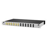 OpDAT slide patch panel splice 6xST-D OM4